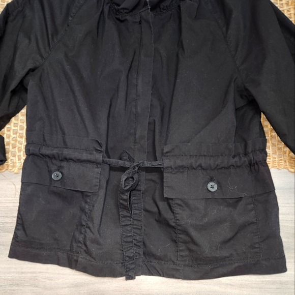 Loft Black Front Tie Jacket Sz. Medium - Picture 5 of 7